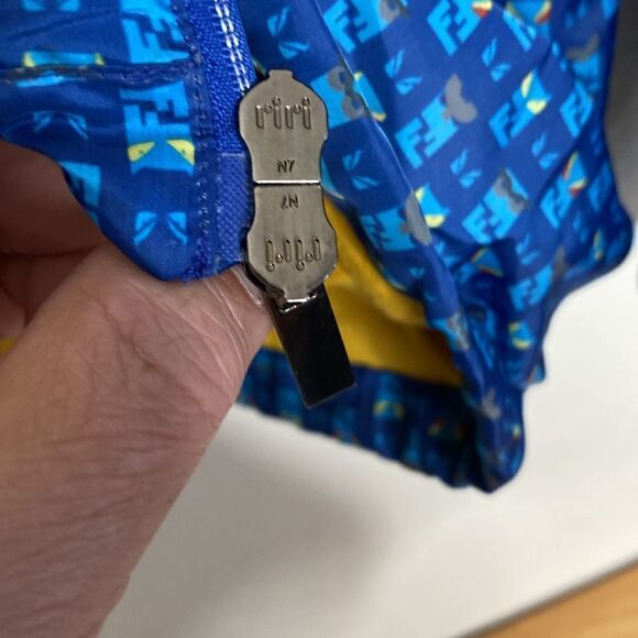 FENDI Monster Eyes Full Zip Windbreaker Jacket Size 50 - Picture 10 of 10